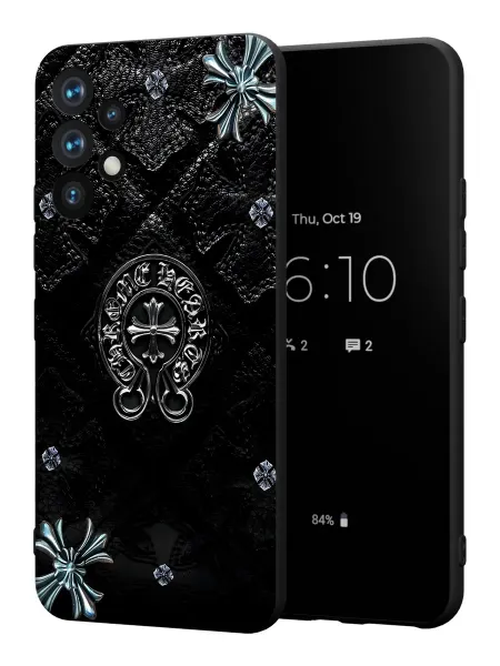 PBl store Чехол на Samsung A52 4G с принтом Chrome Hearts