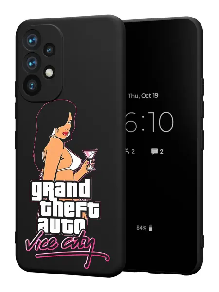 PBl store Чехол на Samsung A52 4G с принтом GTA vice city