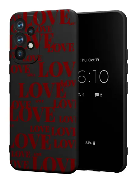 FACTORIA Чехол на Samsung A52 4G с принтом Надпись LOVE