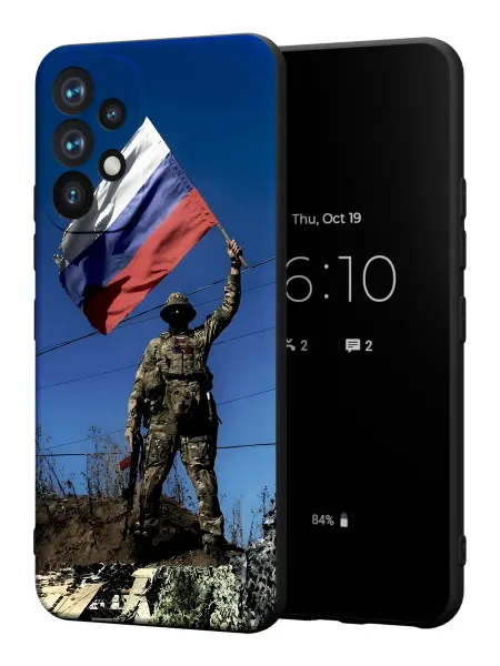 FACTORIA Чехол на Samsung A52 4G с военным принтом