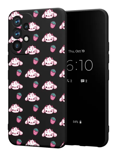 FACTORIA Чехол на Samsung A52 4G с принтом Коровки