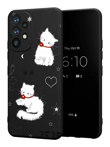 FACTORIA Чехол на Samsung A52 4G с принтом Котики