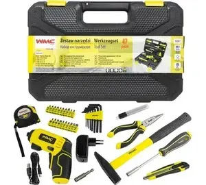 WMC Tools Набор инструмента 47 предметов, WMC-1047