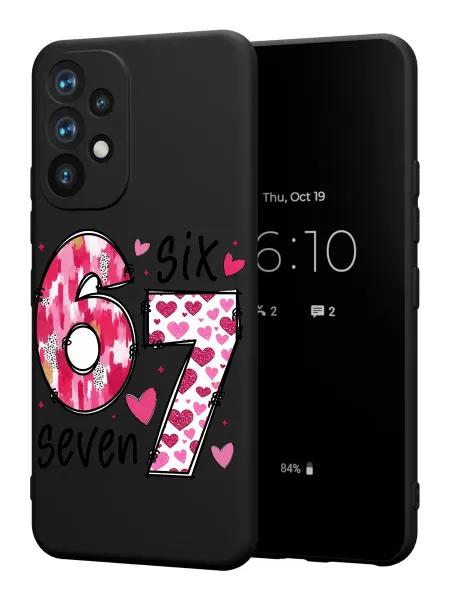 FACTORIA Чехол на Samsung A52 4G с принтом sixty-seven