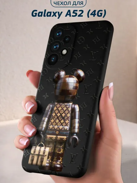 Infinity pick Чехол на Galaxy A52 (4G) с принтом Медведь