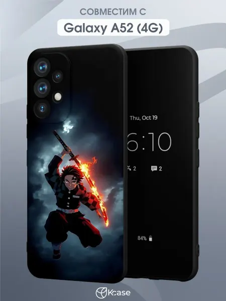 Kcase Чехол на Samsung A52 4G с принтом Аниме