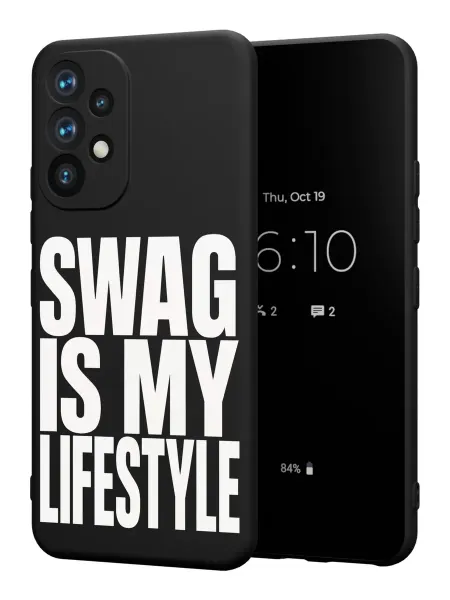 PBl store Чехол на Samsung A52 4G с принтом Swag my life