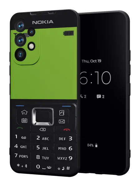 PBl store Чехол на Samsung A52 4G с принтом Nokia
