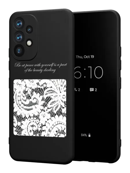 PBl store Чехол на Samsung A52 4G с принтом Кружево pinterest