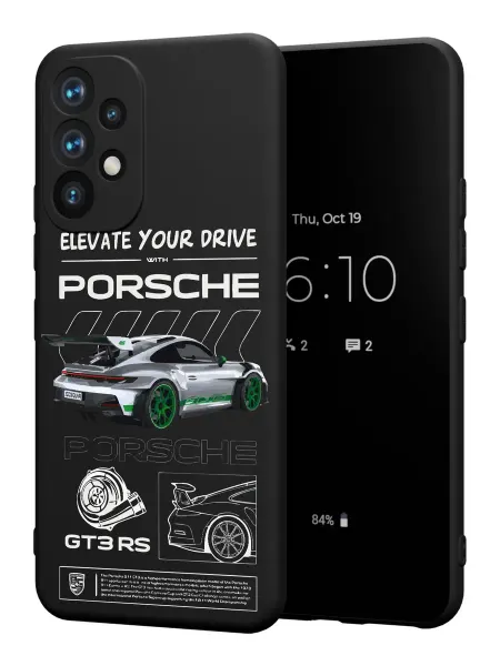 PBl store Чехол на Samsung A52 4G с принтом Porsche