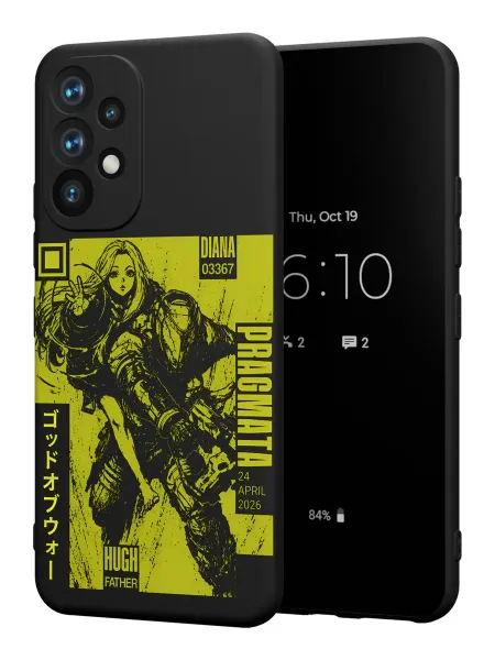 PBl store Чехол на Samsung A52 4G с принтом Аниме Pragmata