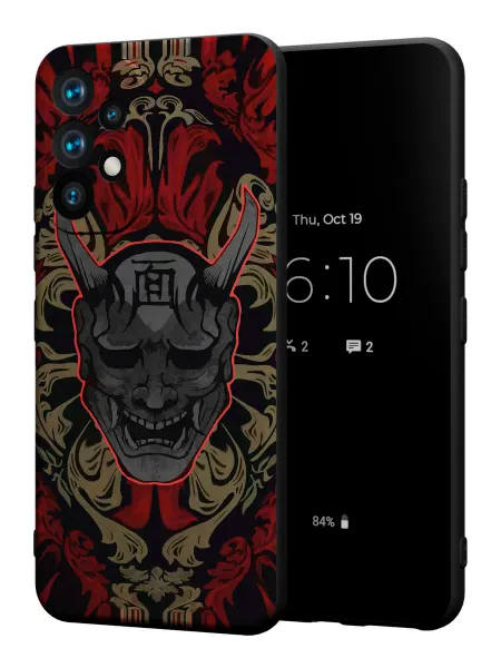 PBl store Чехол на Samsung A52 4G Аниме череп