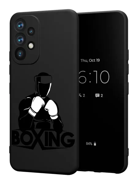 PBl store Чехол на Samsung A52 4G с принтом Бокс