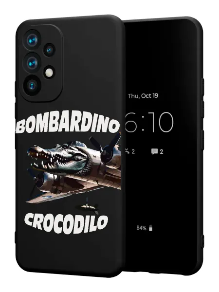 PBl store Чехол на Samsung A52 4G с принтом Бомбардино Крокодило
