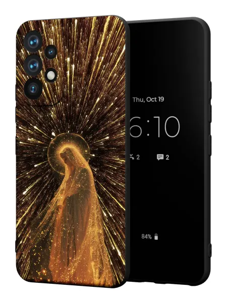 PBl store Чехол на Samsung A52 4G с принтом Дева Мария