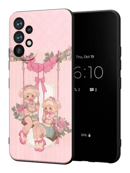 PBl store Чехол на Samsung A52 4G с принтом Милые девочки