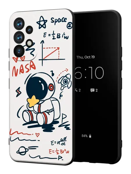 PBl store Чехол на Samsung A52 4G с принтом Космос