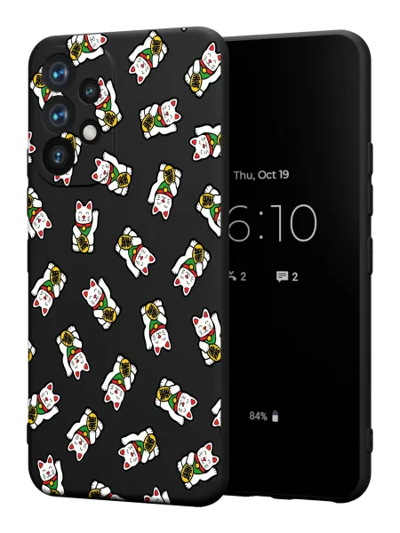 PBl store Чехол на Samsung A52 4G с принтом Котики