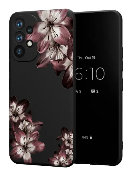 PBl store Чехол на Samsung A52 4G с принтом Лилии