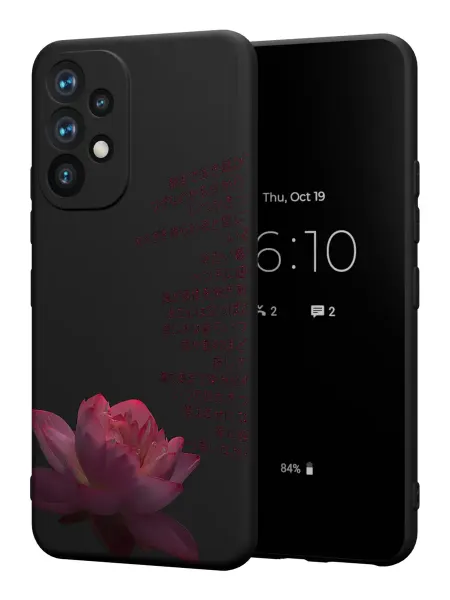 PBl store Чехол на Samsung A52 4G с принтом Лотос