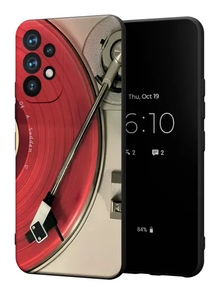 PBl store Чехол на Samsung A52 4G с принтом Пластинка