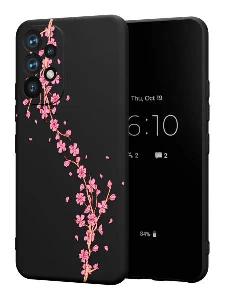 PBl store Чехол на Samsung A52 4G с принтом Сакура