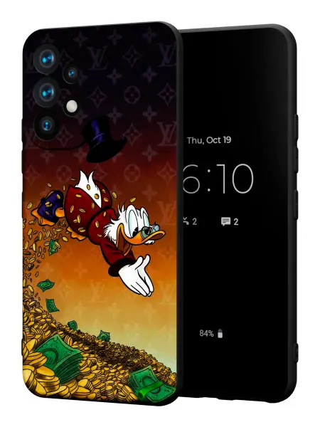 PBl store Чехол на Samsung A52 4G с принтом Скрудж LV