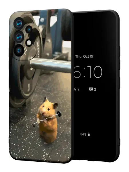 PBl store Чехол на Samsung A52 4G с принтом Хомяк