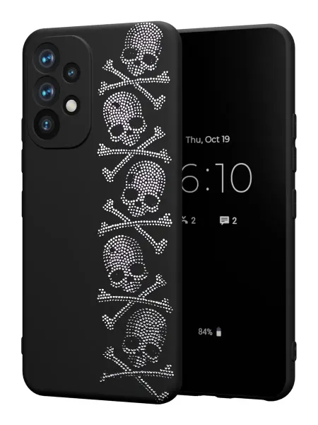 PBl store Чехол на Samsung A52 4G с принтом Черепа