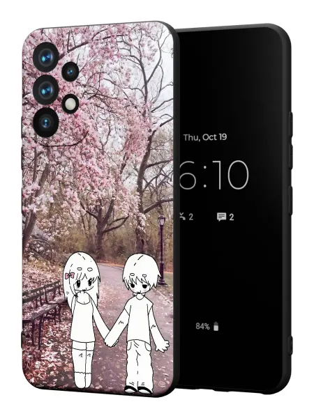 PBl store Чехол на Samsung A52 4G с принтом Аниме Y2K