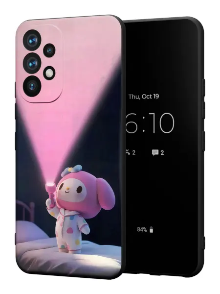 PBl store Чехол на Samsung A52 4G с принтом Зайка y2k