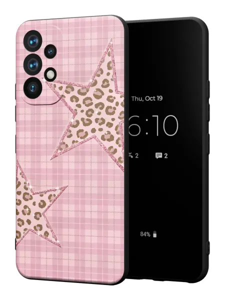 PBl store Чехол на Samsung A52 4G с принтом в клеточку Y2K