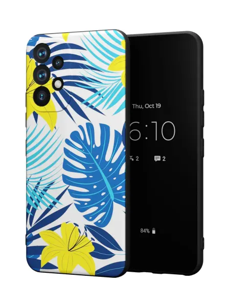 QuestCase Чехол на Samsung A52 4G с принтом Листья