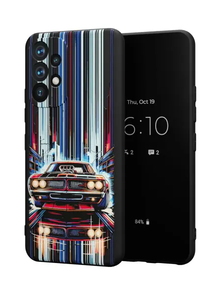 QuestCase Чехол на Samsung A52 4G с принтом Машина