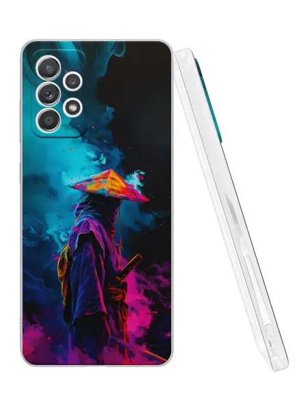 QuestCase Чехол на Samsung A52 4G с принтом Самурай