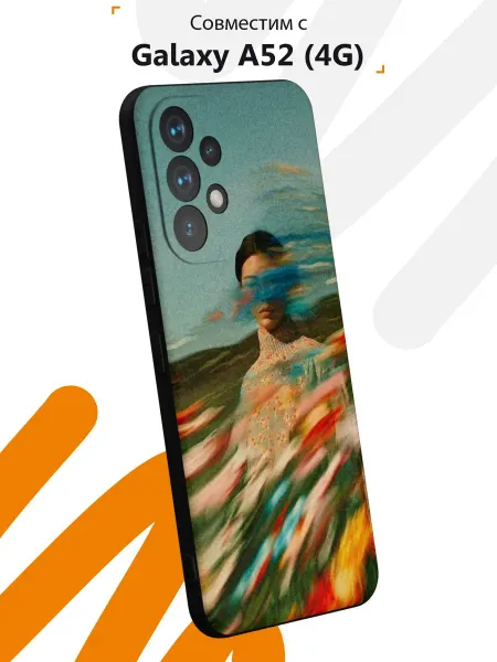 Мобилиус Чехол на Samsung A52 4G с принтом Девушка