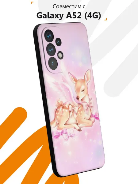 Мобилиус Чехол на Samsung A52 4G с принтом Оленёнок