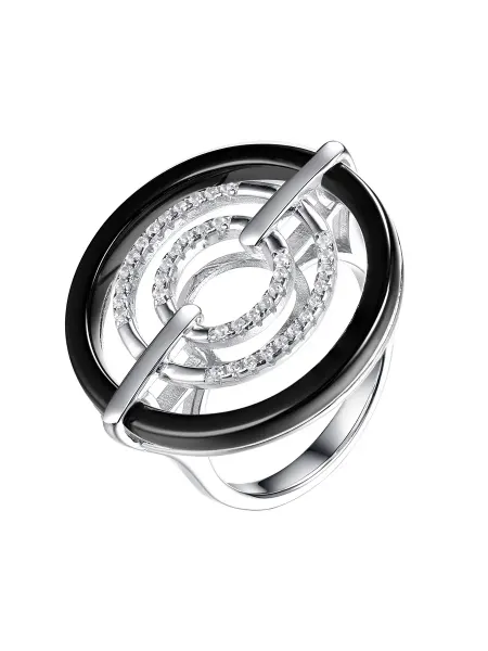 Кольцо серебряное 925