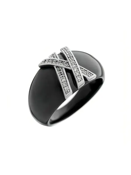 Кольцо серебряное 925