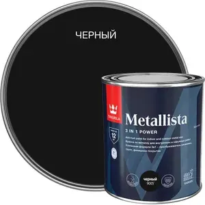 TIKKURILA Грунт-эмаль по ржавчине 3 в 1 Metallista гладкая 0.8 л