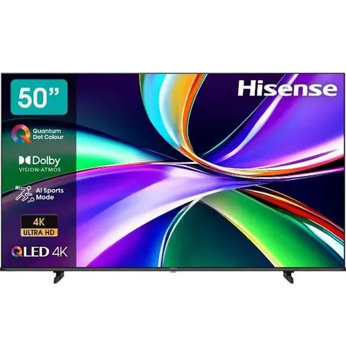 Hisense Телевизор 50″ 4K UHD, черный
