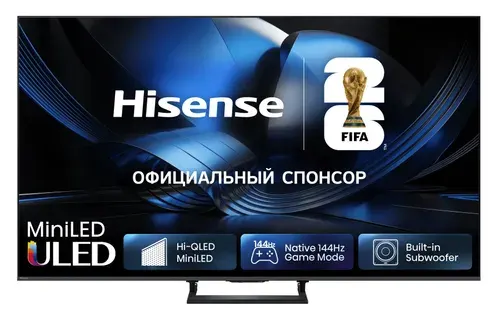 Hisense Телевизор 50U7S 50″ 4K UHD, серый