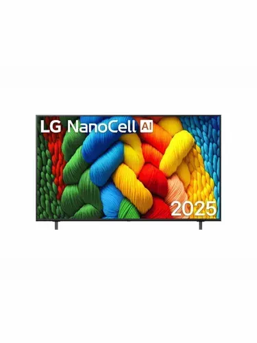 LG Телевизор 65NANO80A6B 65" 4K UHD, черный