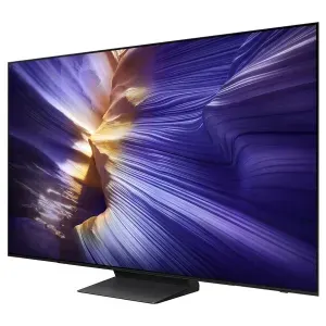 Samsung Телевизор QE65S90FAEXRU 65" 4K UHD, черный