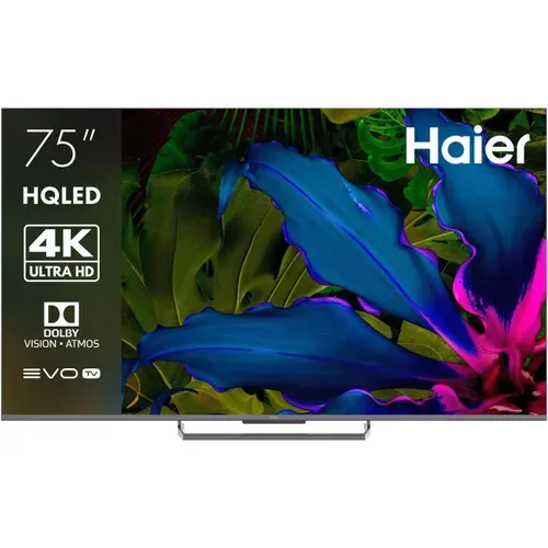 Haier Телевизор S6 75″ 4K UHD, серый