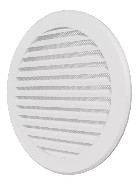 ERA Решетка вентиляционная круглая РКС фланец D125 с сеткой