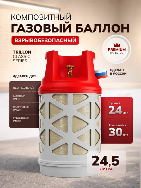 TRILLON Баллон композитный 24,5 л Classic