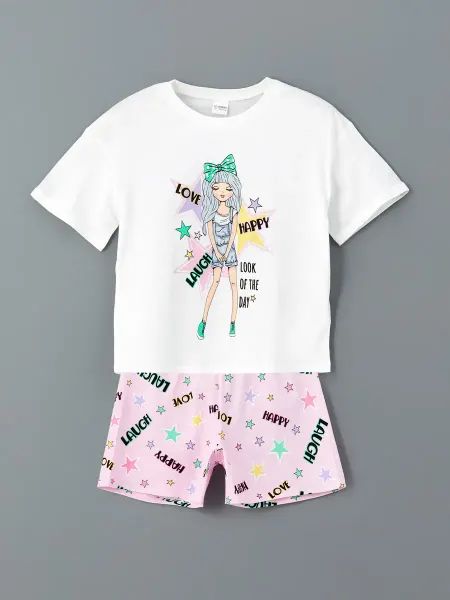 LC Waikiki Пижамный комплект для девочек
