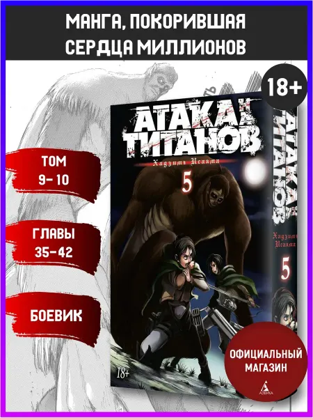 Азбука Атака на титанов. Книга 5