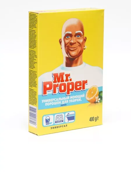 Mr.Proper Чистящий универсальный порошок 400 гр лимон